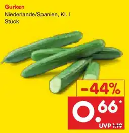 Netto Marken-Discount Gurken Angebot