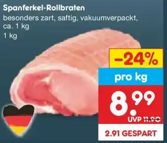 Netto Marken-Discount Spanferkel-Rollbraten Angebot