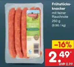 Netto Marken-Discount Frühstücks knacker Angebot