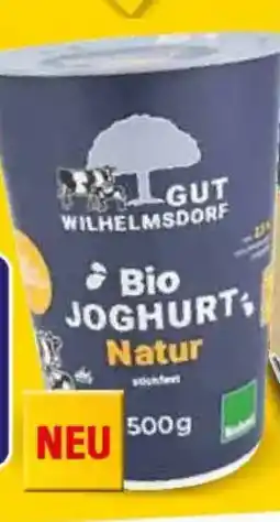 WEZ Gut Wilhelmsdorf Bio Joghurt Natur Angebot