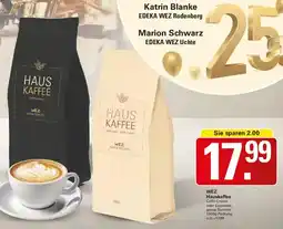 WEZ WEZ Hauskaffee Angebot