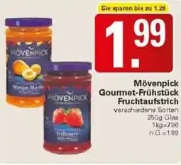 WEZ Mövenpick Gourmet-Frühstück Fruchtaufstrich Angebot