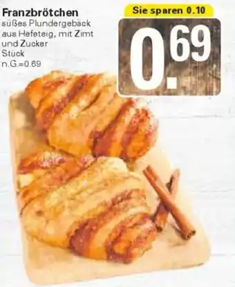 WEZ Franzbrötchen Angebot