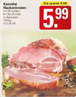 WEZ Kasseler Nackenbraten Angebot