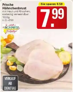 WEZ Frische Hähnchenbrust Angebot