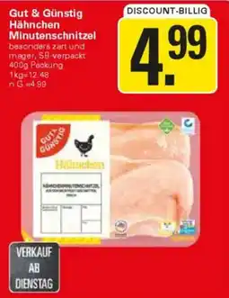 WEZ Gut & Günstig Hähnchen Minutenschnitzel Angebot
