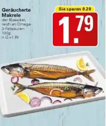 WEZ Geräucherte Makrele Angebot
