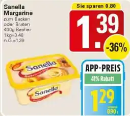 WEZ Sanella Margarine Angebot