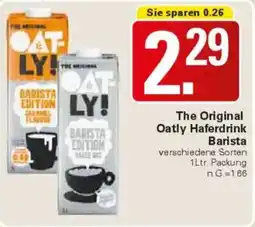 WEZ The Original Oatly Haferdrink Barista Angebot