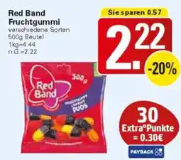 WEZ Red Band Fruchtgummi Angebot