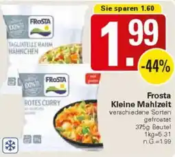 WEZ Frosta Kleine Mahlzeit Angebot