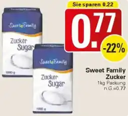 WEZ Sweet Family Zucker Angebot