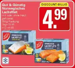 WEZ Gut & Günstig Norwegisches Lachsfilet Angebot