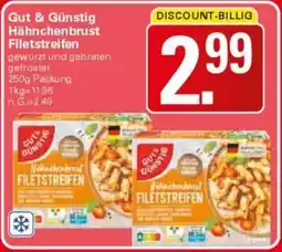 WEZ Gut & Günstig Hähnchenbrust Filetstreifen Angebot