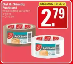 WEZ Gut & Günstig Packband Angebot