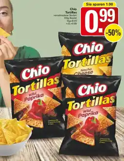 WEZ Chio Tortillas Angebot