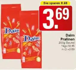WEZ Daim Pralinen Angebot