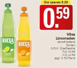WEZ Vilsa Limonaden Angebot