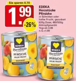 WEZ EDEKA Herzstücke Pfirsiche Angebot