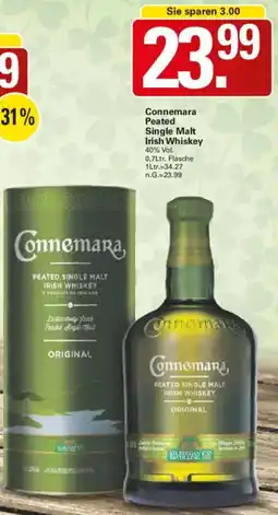 WEZ Connemara Peated Single Malt Irish Whiskey Angebot