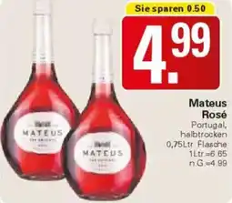 WEZ Mateus Rosé Angebot