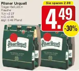 WEZ Pilsner Urquell Angebot
