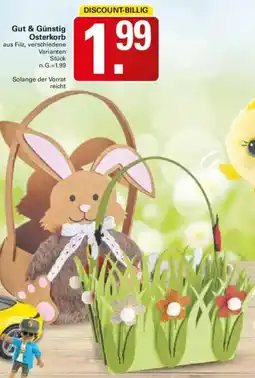 WEZ Gut & Günstig Osterkorb Angebot