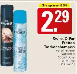 WEZ FROTTEE Swiss-O-Par Frottee Trockenshampoo Angebot