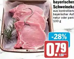 AEZ bayerisches Schweinekotelett Angebot