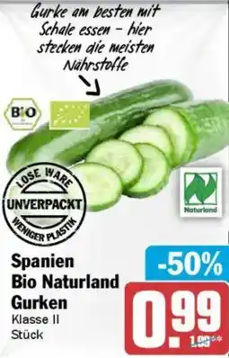 AEZ Spanien Bio Naturland Gurken Angebot