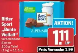 AEZ Ritter Sport ,,Bunte Vielfalt" Angebot