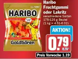 AEZ HARIBO Fruchtgummi oder Lakritz Angebot