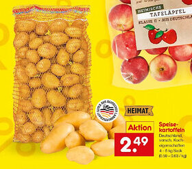 Netto Marken-Discount HEIMAT Speisekartoffeln Angebot
