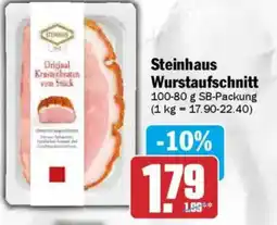 AEZ Steinhaus Wurstaufschnitt Angebot