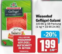 AEZ Wiesenhof Geflügel-Salami Angebot