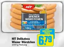 AEZ HIT Delikatess Wiener Würstchen Angebot