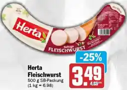 AEZ Herta Fleischwurst Angebot
