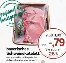 AEZ bayerisches Schweinekotelett Angebot