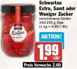 AEZ Schwartau Extra, Samt oder Weniger Zucker Angebot