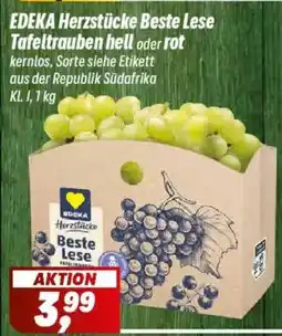 Simmel EDEKA Herzstücke Beste Lese Tafeltrauben hell oder rot Angebot