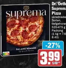 AEZ Dr. Oetker Suprema Pizza Angebot