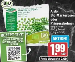AEZ Ardo Bio Markerbsen oder Prinzessbohnen Angebot