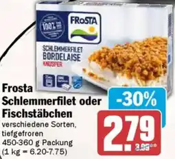 AEZ Frosta Schlemmerfilet oder Fischstäbchen Angebot