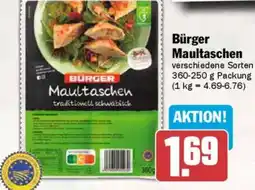 AEZ Bürger Maultaschen Angebot