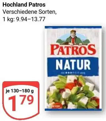 Globus Hochland Patros Angebot