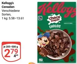 Globus Kellogg's Cerealien Angebot