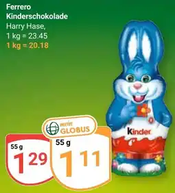 Globus Ferrero Kinderschokolade Angebot
