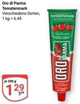 Globus Oro di Parma Tomatenmark Angebot