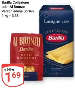 Globus Barilla Collezione oder Al Bronzo Angebot