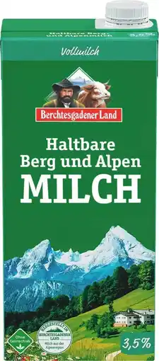 Kaufland Berchtesgadener Land Haltbare Berg und Alpen-Milch Angebot